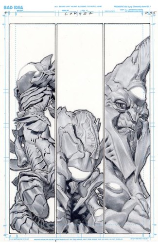 OLYMPUS SAGA MEGALITH #1 (OF 4) CVR V LEWIS LAROSA ORIGINAL ART EDITION 19 VAR