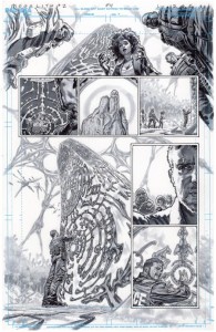 OLYMPUS SAGA MEGALITH #1 (OF 4) CVR X LEWIS LAROSA ORIGINAL ART EDITION 21 VAR