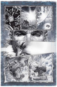 OLYMPUS SAGA MEGALITH #1 (OF 4) CVR AC LEWIS LAROSA ORIGINAL ART EDITION 26 VAR