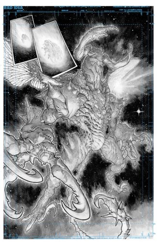 OLYMPUS SAGA MEGALITH #1 (OF 4) CVR AG LEWIS LAROSA ORIGINAL ART EDITION 30 VAR