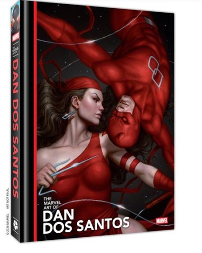 MARVEL ART OF DAN DOS SANTOS HC DIRECT MARKET ED (9781951757588)