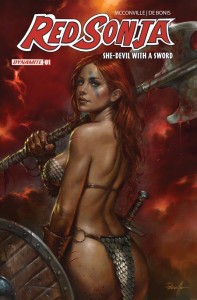 RED SONJA SHE DEVIL WITH A SWORD #1 CVR B LUCIO PARRILLO VAR