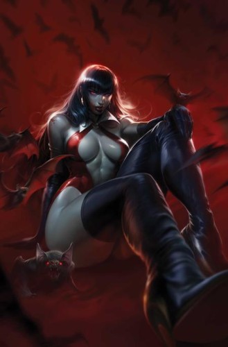 VAMPIRELLA ARMAGEDDON #11 CVR E FRANCESCO MATTINA METAL VIRGIN CVR VAR