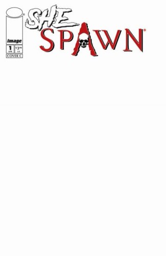 SHE-SPAWN #1 (OF 5) CVR C BLANK SKETCH VAR