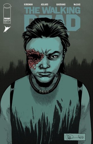 WALKING DEAD DELUXE #137 CVR B CHARLIE ADLARD & MAVE MCCAIG VAR