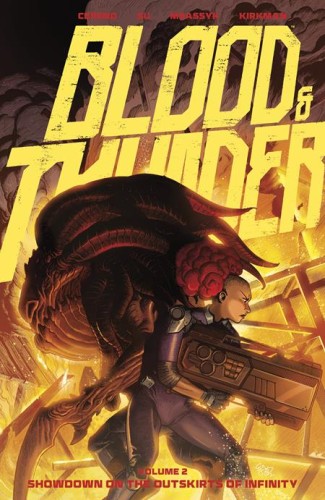 BLOOD & THUNDER TP VOL 02 SHOWDOWN ON THE OUTSKIRTS EJ SU & MSASSYK CVR (9781534334731)
