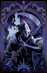 VALIANT BEYOND: TALES OF THE SHADOWMAN #9-LEGACY OF LEROI #3 VAR B (SABBATINI TAROT CARD VAR)