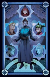 VALIANT BEYOND: ALL-NEW HARBINGER #8-RISEN #2 VAR B (SABBATINI TAROT CARD VAR)