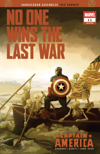 CAPTAIN AMERICA #11 CHIP ZDARSKY FORESHADOW VAR
