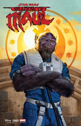 STAR WARS: SHADOW OF MAUL #3 EM GIST MANDALORIAN & GROGU VAR