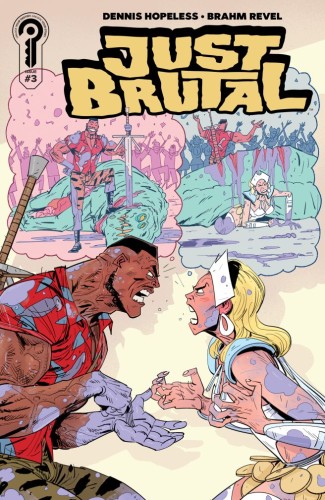 JUST BRUTAL #3 CVR A BRAHM REVEL