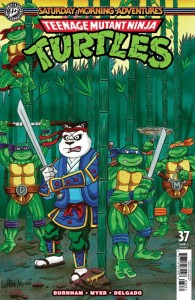 TEENAGE MUTANT NINJA TURTLES: SATURDAY MORNING ADVENTURES #37 VAR D FOIL (LAVIGNE)