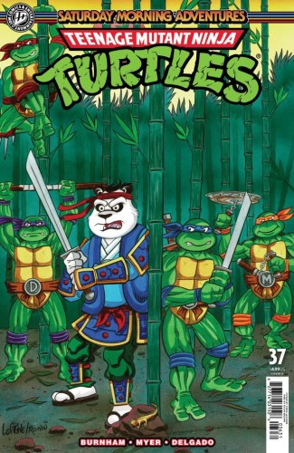 TEENAGE MUTANT NINJA TURTLES: SATURDAY MORNING ADVENTURES #37 VAR D FOIL (LAVIGNE)