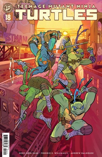 TEENAGE MUTANT NINJA TURTLES #18 VAR C (BALÁM)