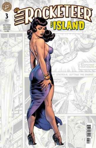 THE ROCKETEER: THE ISLAND #3 VAR B (STEVENS)