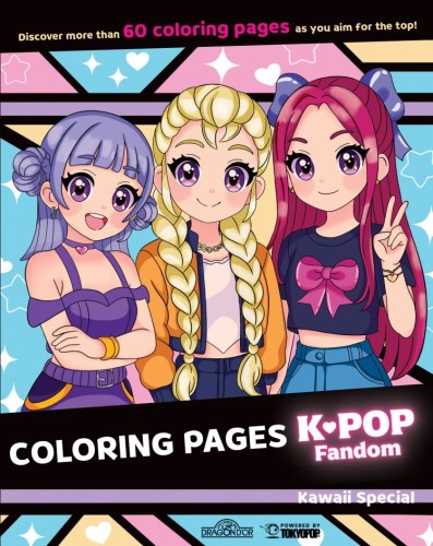 K-POP FANDOM COLORING PAGES: KAWAII SPECIAL TP (9781427888648)