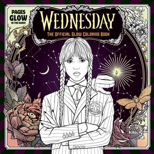 WEDNESDAY OFFICIAL GLOW COLORING BOOK TP (9798217121526)