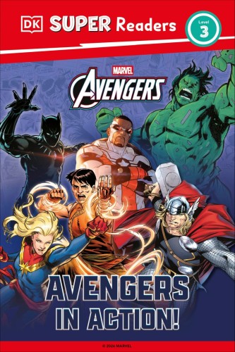 DK SUPER READERS LEVEL 3 MARVEL AVENGERS IN ACTION HC (9798217136865)