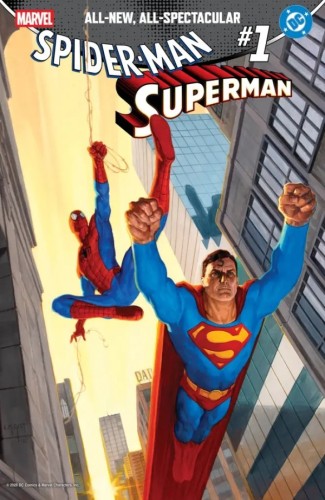 MARVEL/DC: SPIDER-MAN/SUPERMAN #1 25 COPY E.M. GIST VARIANT