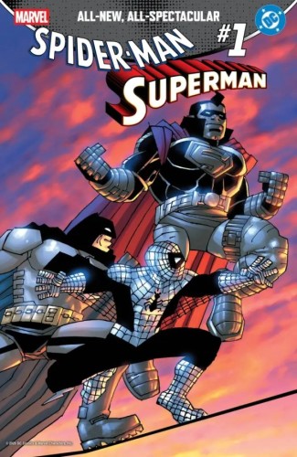 MARVEL/DC: SPIDER-MAN/SUPERMAN #1 50 COPY FRANK MILLER VARIANT