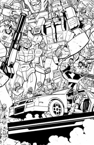 MASK #1 CVR F TOM REILLY ENERGON UNIVERSE THIRD ANNIVERSARY B&W CONNECTING VAR