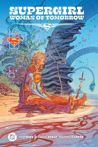 SUPERMAN DAY 2026 - SUPERGIRL WOMAN OF TOMORROW THE DELUXE EDITION HC VARIANT DUST JACKET (9781799516347)