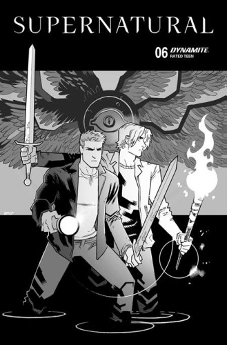 SUPERNATURAL #6 CVR K JOHN AMOR LINE ART VAR