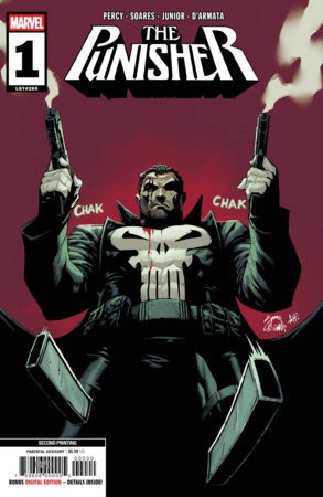 PUNISHER #1 RYAN STEGMAN 2ND PTG PRINTING VAR