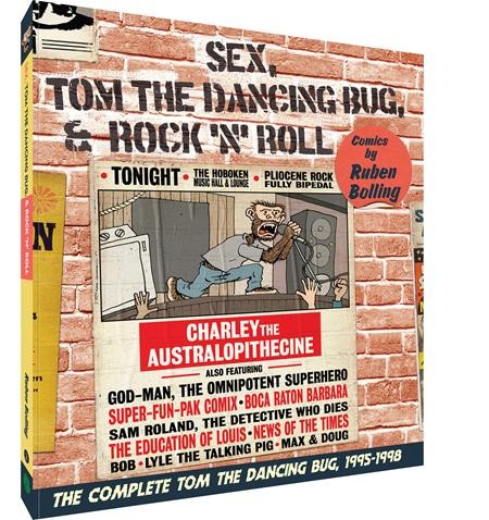 TOM THE DANCING BUG TP VOL 02 SEX TOM THE DANCING BUG AND ROCK N ROLL (9781951757557)