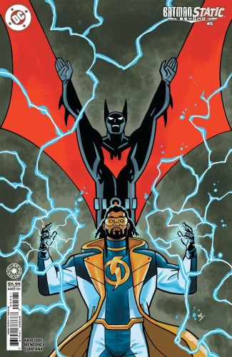 BATMAN STATIC BEYOND #5 (OF 6) CVR B TY TEMPLETON CARD STOCK VAR