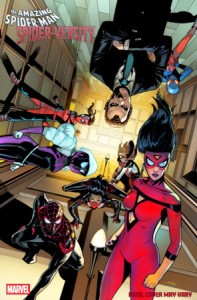 AMAZING SPIDER-MAN: SPIDER-VERSITY #1 PERE PEREZ FOIL VAR