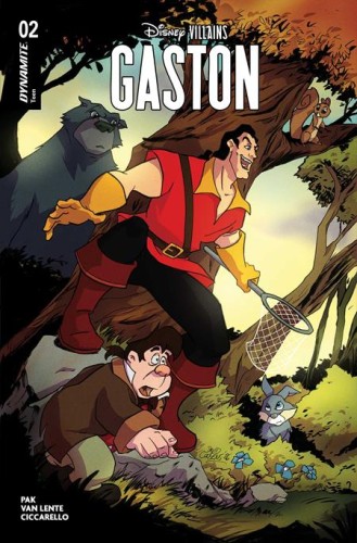 DISNEY VILLAINS GASTON #2 CVR D WILL ROBSON VAR
