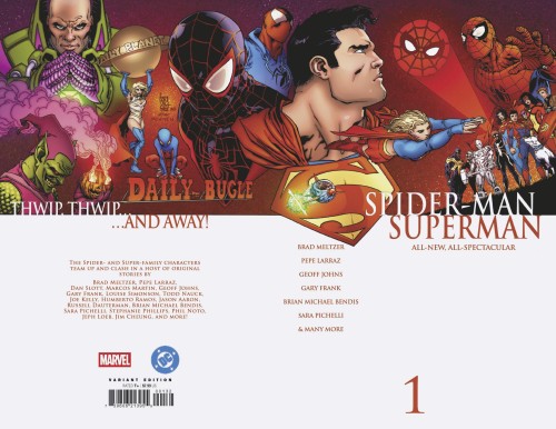 MARVEL/DC: SPIDER-MAN/SUPERMAN #1 25 COPY GIUSEPPE CAMUNCOLI HOMAGE VARIANT