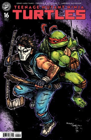 TEENAGE MUTANT NINJA TURTLES #16 VAR B (EASTMAN & BISHOP)