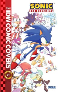 SONIC THE HEDGEHOG IDW COMIC COVERS HC