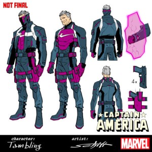 CAPTAIN AMERICA #8 10 COPY INCV VALERIO SCHITI DESIGN VAR