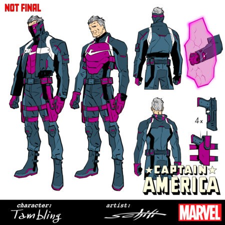 CAPTAIN AMERICA #8 10 COPY INCV VALERIO SCHITI DESIGN VAR