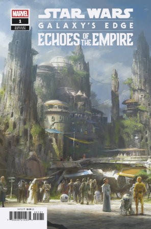 STAR WARS: GALAXYS EDGE - ECHOES OF THE EMPIRE #1 TBD ARTIST CONCEPT ART VARIANT