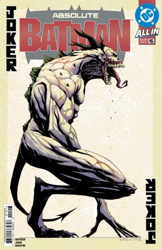 ABSOLUTE BATMAN #15 3RD PTG Third Printing Cvr A Nick Dragotta