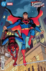 DC MARVEL SUPERMAN SPIDER-MAN #1 (ONE SHOT) CVR L ARTHUR ADAMS CARD STOCK VAR