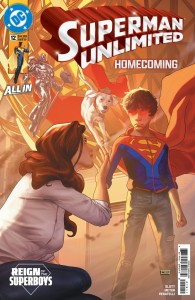 SUPERMAN UNLIMITED #12 CVR A TAURIN CLARKE (THE REIGN OF THE SUPERBOYS)