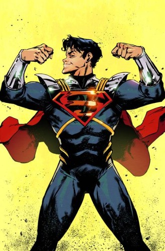SUPERMAN #39 CVR B SANFORD GREENE CARD STOCK VAR (THE REIGN OF THE SUPERBOYS)