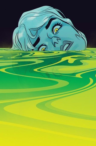 GOTHAM ACADEMY FIRST YEAR #5 (OF 6) CVR B ANNIE WU CARD STOCK VAR