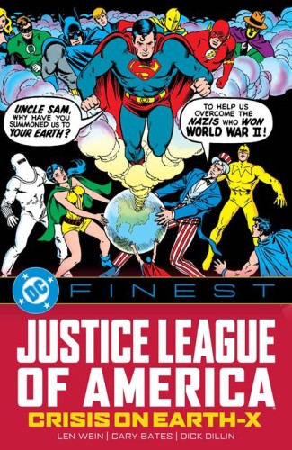 DC FINEST JUSTICE LEAGUE OF AMERICA CRISIS ON EARTH-X TP (9781799508830)
