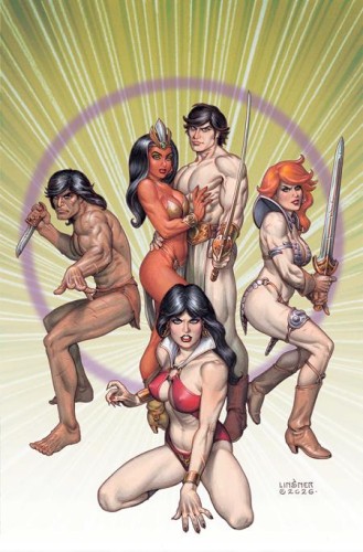 ALTERED STATES WARLORDS #1 CVR G JOSEPH MICHAEL LINSNER PREMIUM METAL COVER VAR