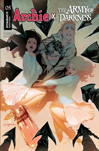ARCHIE X ARMY OF DARKNESS #5 CVR E STUART SAYGER VAR
