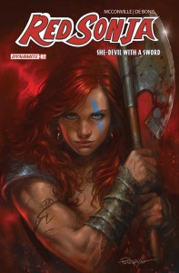 RED SONJA SHE DEVIL WITH A SWORD #2 CVR B LUCIO PARRILLO VAR