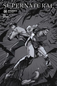 SUPERNATURAL #8 CVR G INC 1:10 DAVID COUSENS LINE ART VAR