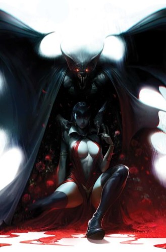 VAMPIRELLA ARMAGEDDON #12 CVR E FRANCESCO MATTINA METAL PREMIUM COVER VAR