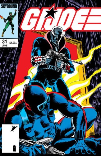 GI JOE A REAL AMERICAN HERO #31 HAMA FILES EDITION CVR C MICHAEL GOLDEN & DAVID MAZZUCCHELLI FOIL VAR